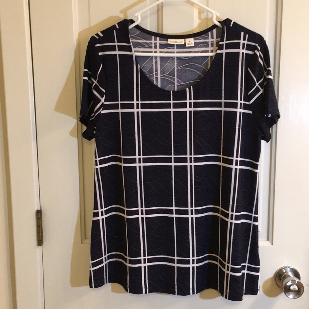 SALE 3/$10 or 4/$12 Blue Plaid Top